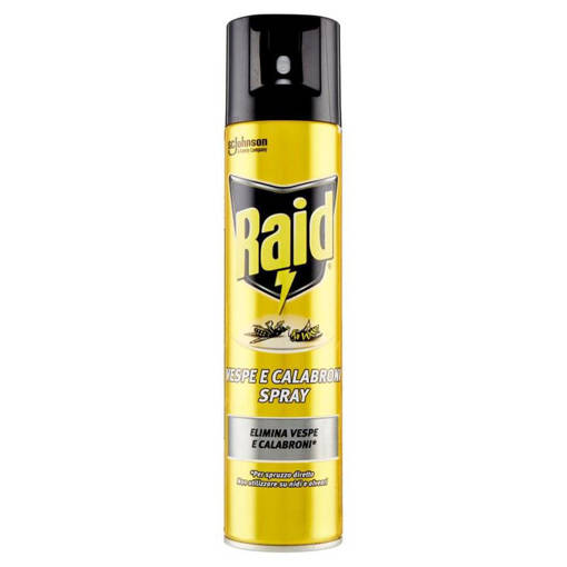Raid Insetticida Vespe e Calabroni Spray 400 Ml