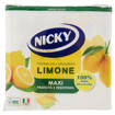Nicky Decorati Tovaglioli Limone 38x38 cm 35 pz