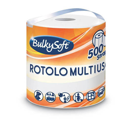 Bulkysoft Bobina 2 Veli 500 Strappi