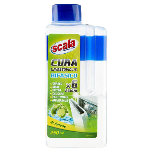 Scala Cura Lavastoviglie Bifasico Limone 250 ml
