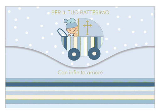 Marpimar - Battesimo Portasoldi Azzurro SRE50