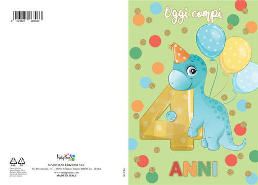 Marpimar - 4° Compleanno Draghetto Maschile NUF34