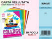 CWR - Carta Vellutata - Album 10 Fogli Cm. 24X34 - Col. Ass. 710/10