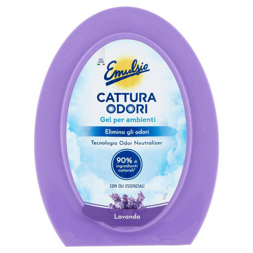Emulsio Deo Ambiente Cattura Odori Gel Lavanda