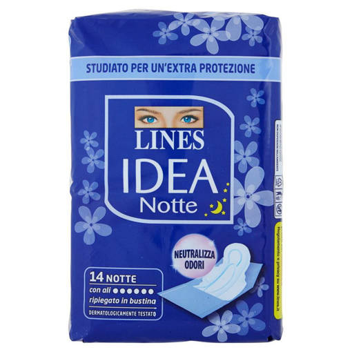 Lines Idea Notte con Ali in bustina 14 pz