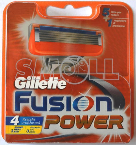 Gillette Fusion POWER RICARICA PZ.4