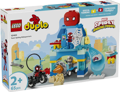 Lego DUPLO Disney TM 10464 Webquarters del Team Spidey