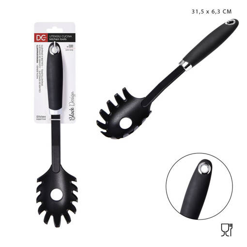 Dc Casa L/Black Prendispaghetti Nylon 31.5X6.3Cm