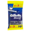 Gillette Rasoio Usa e Getta BLU II 8+2PZ