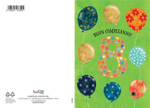 Marpimar - Biglietto Eta' - 8 Anni NUF88