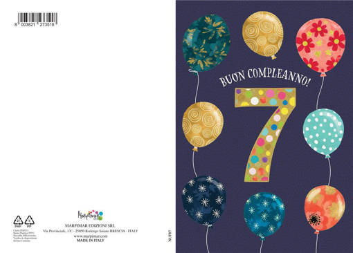 Marpimar - Biglietto Eta' - 7 Anni NUF87
