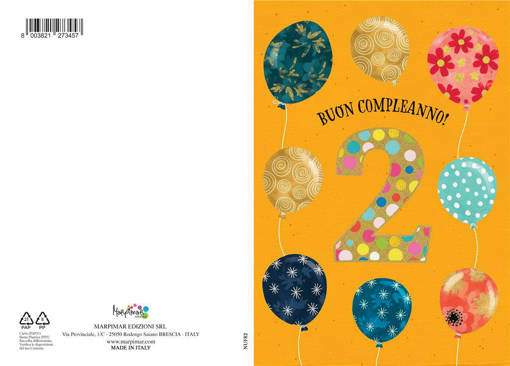 Marpimar - Biglietto Eta' - 2 Anni NUF82