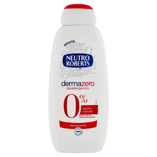 Neutro Roberts Bagnoschiuma 450 ml Dermazero Ipoallergenico