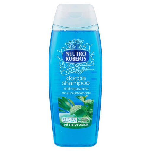 Roberts Doccia Shampoo Rinfrescante Eucalipto e Menta 250 ml