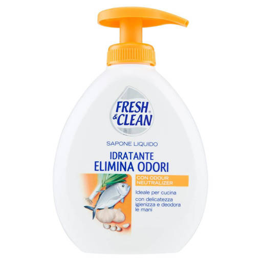 Fresh & Clean Sapone Liquido 300 ml Cucina Elimina Odori