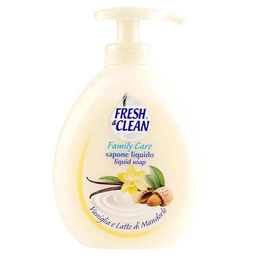 Fresh & Clean Sapone Liquido 300 ml Vaniglia e Mandorle