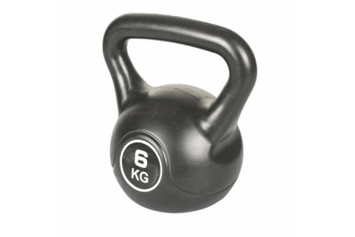 Fitlover Peso Kettlebell 6 Kg Nero
