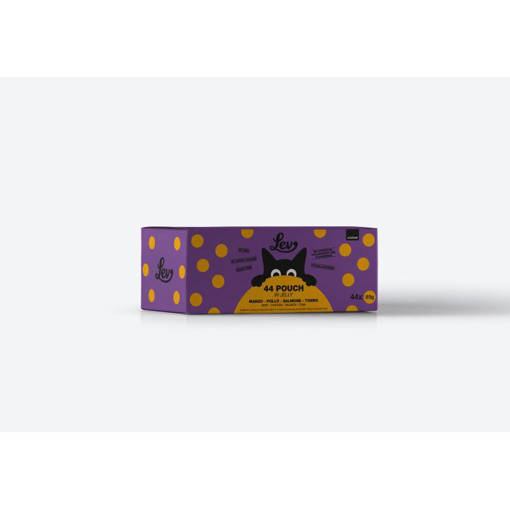 LEV Multipack 44 x 85g pouch Box x 44 x 85g