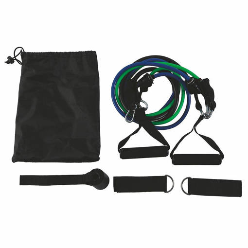 Fitlover Set 3 Fascia Resistenza Tpr C/Manici E Cavigliere