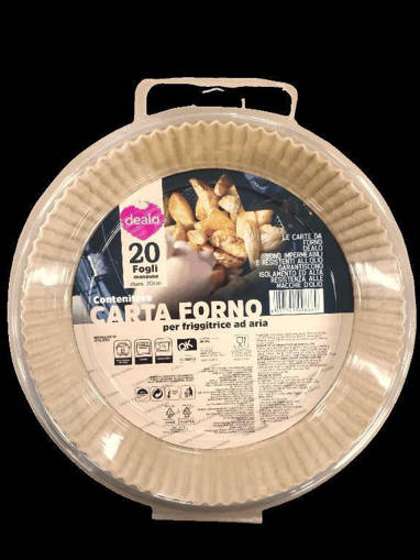 Dealo Carta Forno 20Pz D,20 cm Tondo