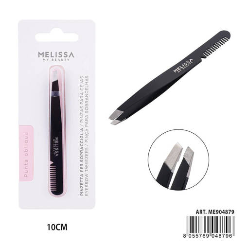 Melissa Pinzetta Sopracciglia Punta Obliqua 10Cm