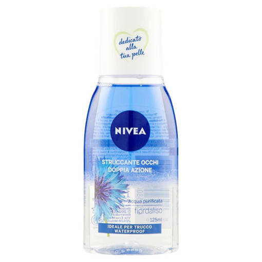 Nivea Struccante Occhi Bifasico Doppia Azione, 125 ml
