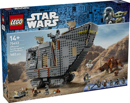 Lego Star Wars TM 75453 Sandcrawler™ e Mudhorn Offworld