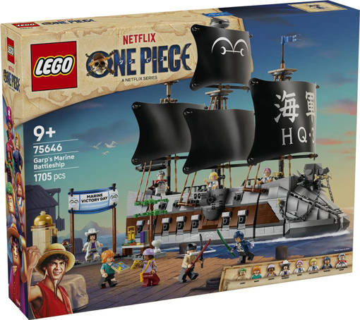 Lego One Piece 75646 La nave da guerra di Garp