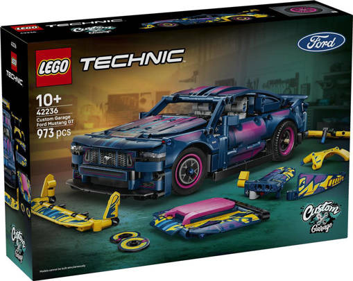 Lego Technic 42236 Auto Ford Mustang GT Custom Garage