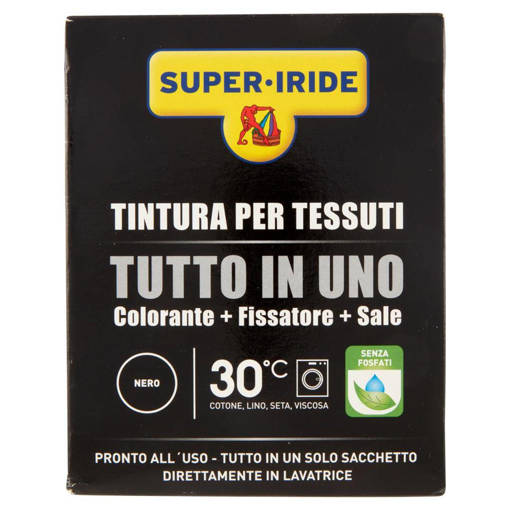 Super Iride Colorante Nero Tutto In Uno 30 gradi