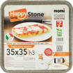 Happy Stone Teglia Pizza Quadra Bassa 35x35 H3