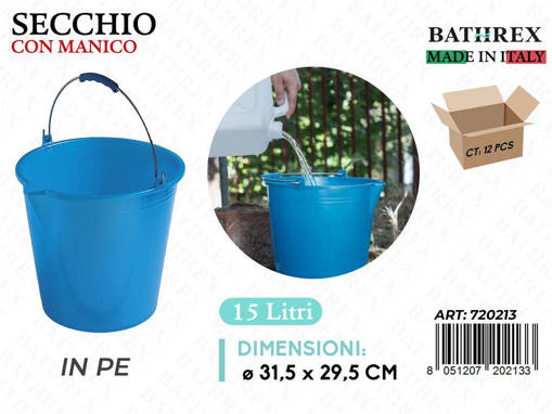 Bathrex Secchio Pe 15 Lt