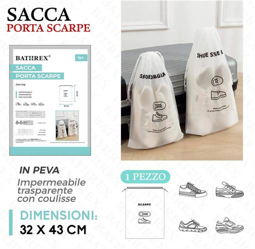 Bathrex Sacco Porta Scarpe 