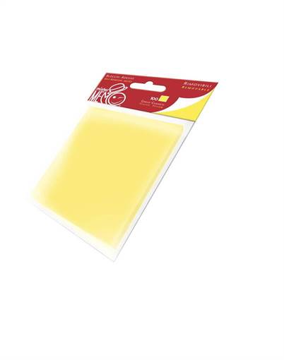PIGNA - MISTER MEMO - 0224717 STICKERS GIALLI  F.TO 7,6X7,6 CM FF 100