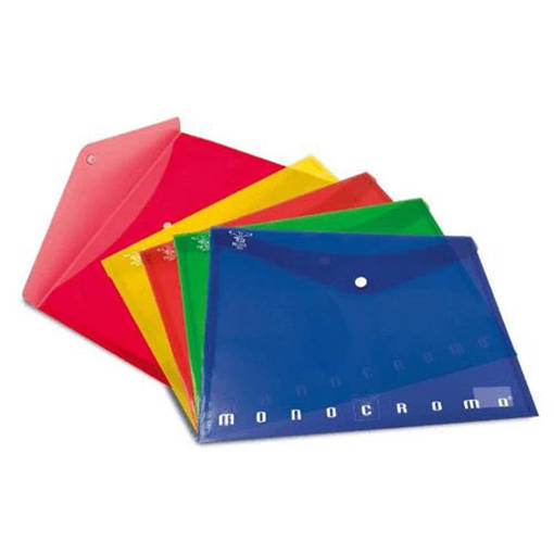 Pigna - Monocromo PPL Fluo - Busta Trasparente A5 0223684_AS
