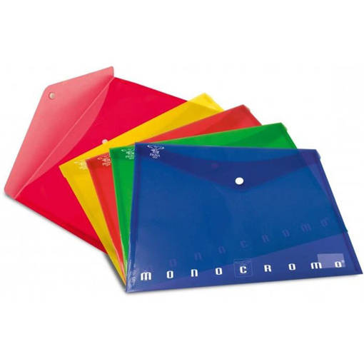 Pigna - Monocromo PPL Fluo - Busta Trasparente A4 0223683_AS