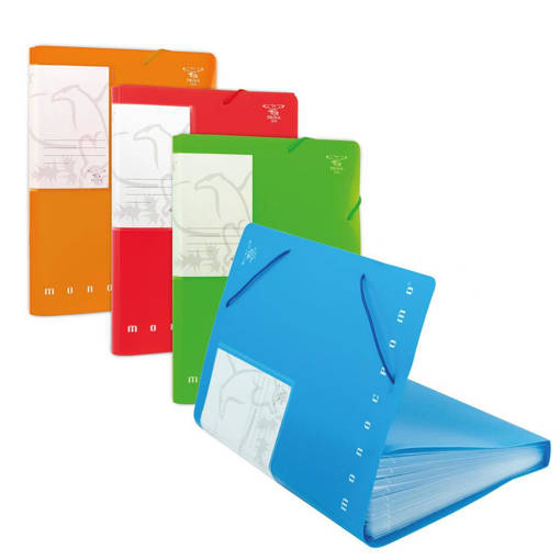 Pigna - Monocromo PPL - Portadocumenti Con Elastico 33,3x23,5x3 cm 0223687_AS