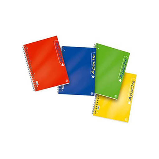 PIGNA - APACHE - 0213806_4M BLOCCO A4 SPIRALATO 140 FF 70 GR 4M