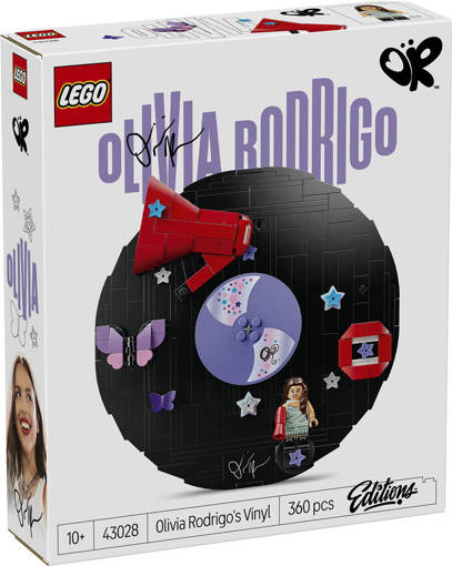 Lego Editions Music 43028 Olivia Rodrigo's Vinyl