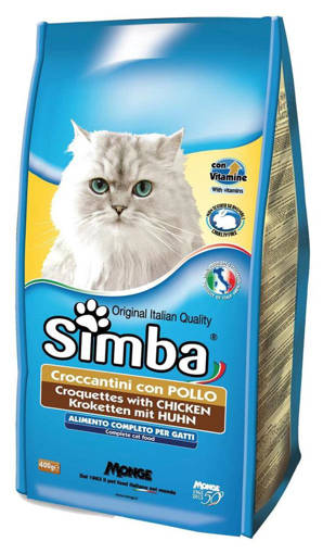 Simba Gatto Croccantini 400 gr, Pollo