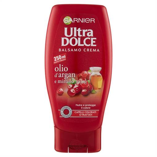 Ultra Dolce Balsamo 250 ml ARGAN E MIRTILLO ROSSO