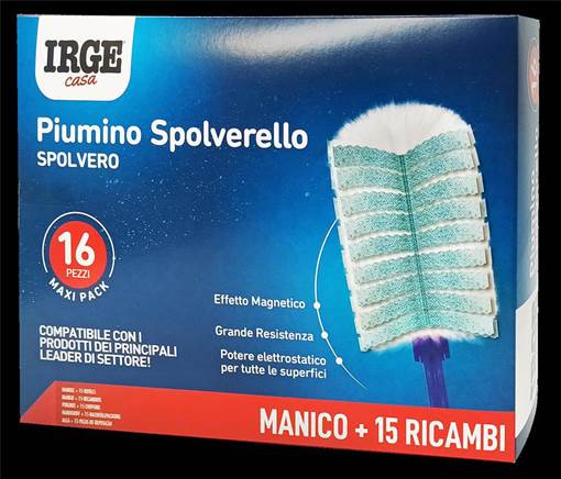 Irge Spolverello Piumino 15Pz + Manichet
