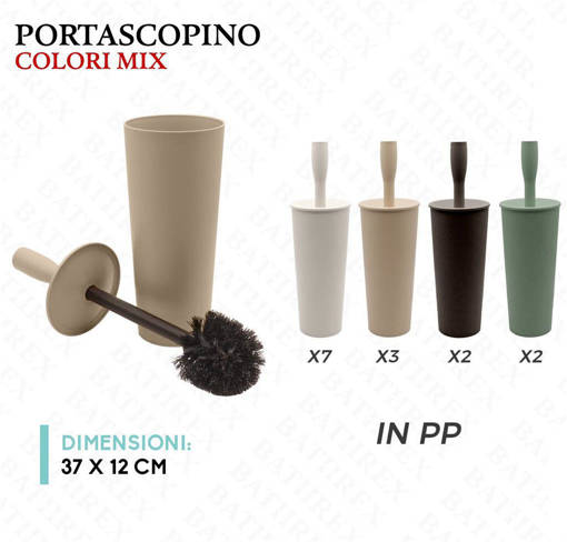 Bathrex Portascopino Colori Mix