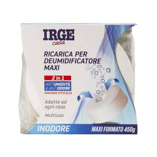 Irge Ricarica Deumidificatore in TAB 450gr, INODORE 
