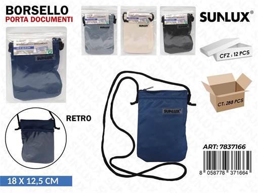 BORSELLO PORTA DOCUMENTI ASSORTITI