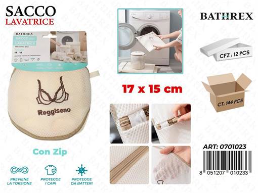 SACCO PER LAVATRICE 17X15