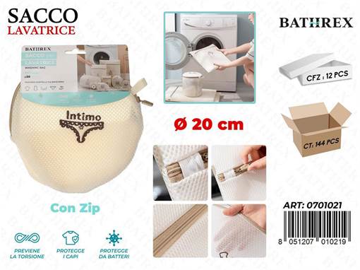 Bathrex Sacco Salvaintimo Beige 20Cm