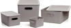 Tatay Cesta Ordinazione Baobab, Misura M, 5 litri, Tortora, 27,2x18,1x13 cm