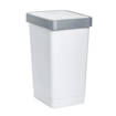 Tatay Pattumiera per Umido Smart 25 L Bianco Coperchio Basculante Polipropilene No BPA