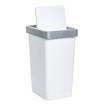 Tatay Pattumiera per Umido Smart 25 L Bianco Coperchio Basculante Polipropilene No BPA